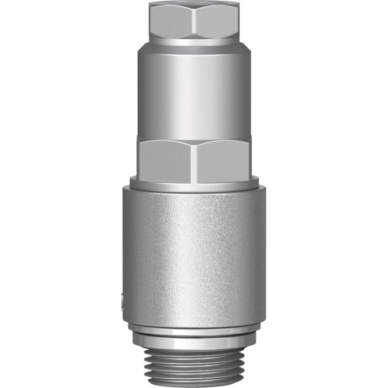 Festo HGL Series Non-Return Check Valve Pneumatic Function Fitting, 10 bar, -10 °C to 60 °C, Anodised Aluminium & HGL-3/8-B