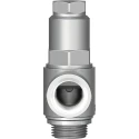 Festo HGL Series Non-Return Check Valve Pneumatic Function Fitting, 10 bar, -10 °C to 60 °C, Anodised Aluminium & HGL-3/8-B