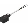 Festo Plug And Cable For MFHE Series Solenoid Valve 2.5 m Length KMF-1-24DC-2.5-LED