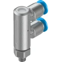 Festo Non-Return Check Valve Pneumatic Inline Valve Male/Female Port 10 bar 60°C HGL-M5-QS-4