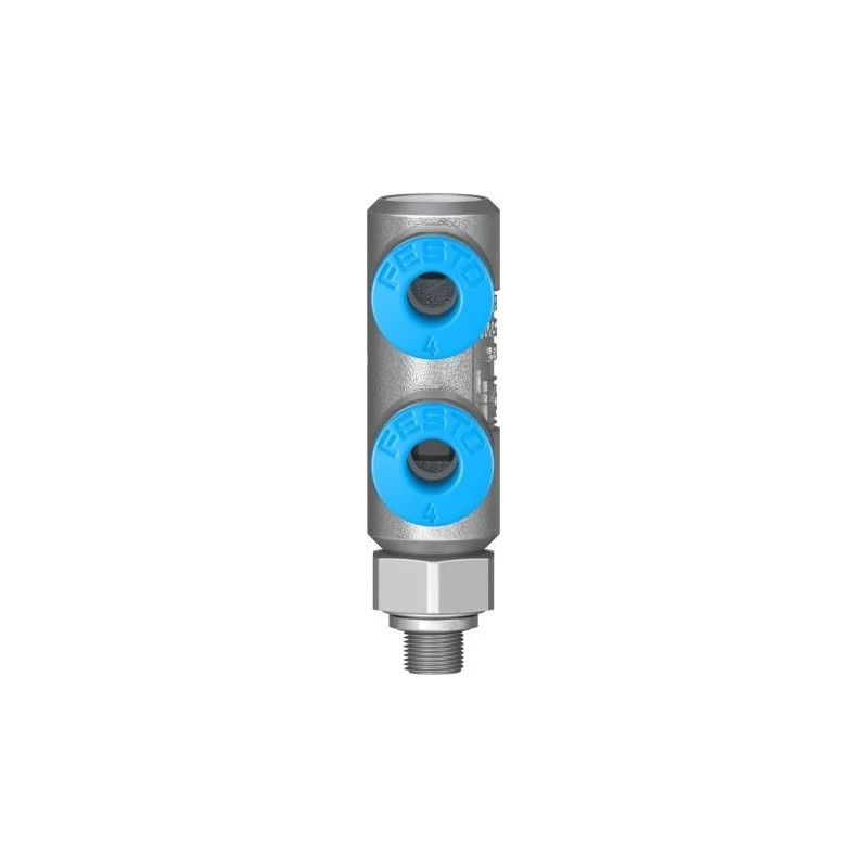 Festo Non-Return Check Valve Pneumatic Inline Valve Male/Female Port 10 bar 60°C HGL-M5-QS-4