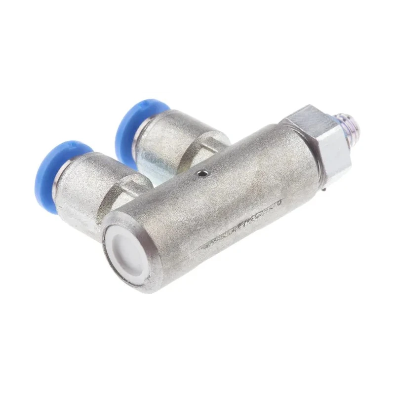 Festo Non-Return Check Valve Pneumatic Inline Valve Male/Female Port 10 bar 60°C HGL-M5-QS-4