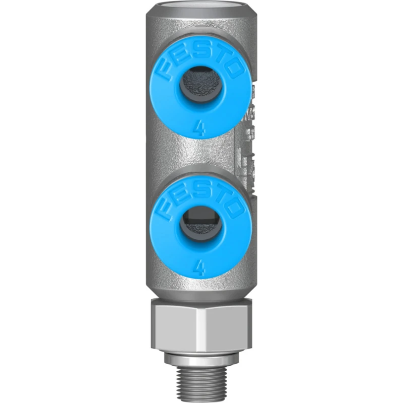 Festo Non-Return Check Valve Pneumatic Inline Valve Male/Female Port 10 bar 60°C HGL-M5-QS-4