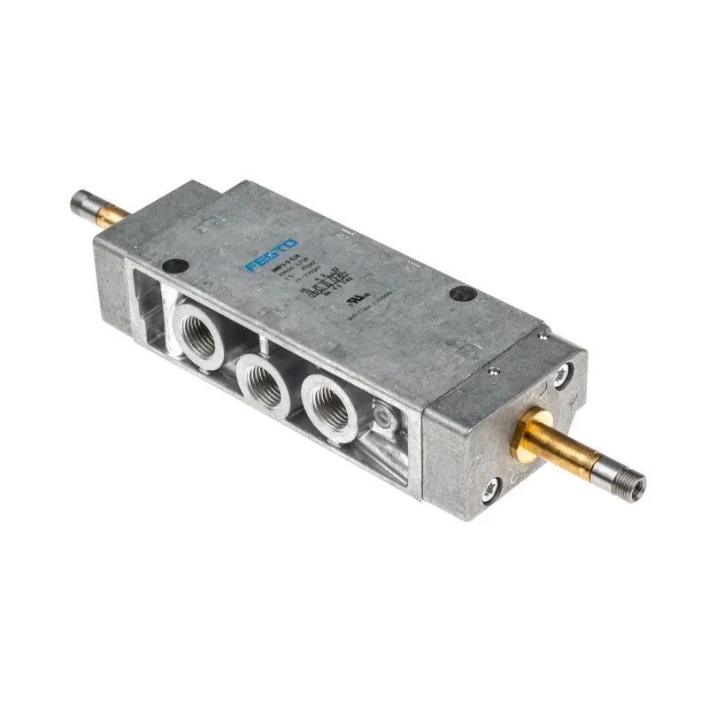 Festo Pneumatic Solenoid Valve 5/2 Bistable Aluminium Body G 1/4 Thread, 48/240V DC, 8 bar Max Pressure JMFH-5-1/4