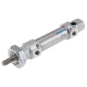Festo 25 mm Pneumatic Cylinder, Adjustable Pneumatic Cushioning, 157mm Length, 25mm Stroke, DSNU-20-25-PPV-A