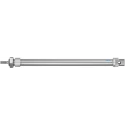 Festo Pneumatic Cylinder , Double-Acting, 20 mm Piston Diameter, 250 mm Stroke Length, Adjustable Air DSNU-20-250-PPV-A