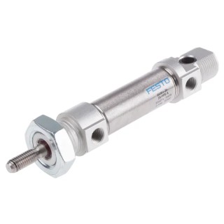 Festo Pneumatic Cylinder Double Acting 25 mm Stroke, 20 mm Bore DSNU-20-25-PPS-A