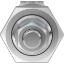 Festo Pneumatic Cylinder , 25 mm Bore, 10 mm Stroke, Self-Adjusting Pneumatic Cushioning, ISO 6432 Standard DSNU-25-10-PPS-A