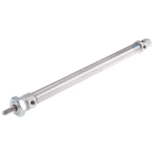 Festo 250 mm Double-Acting Pneumatic Cylinder Stainless Steel Piston Rod Elastic Cushioning DSNU-20-250-P-A