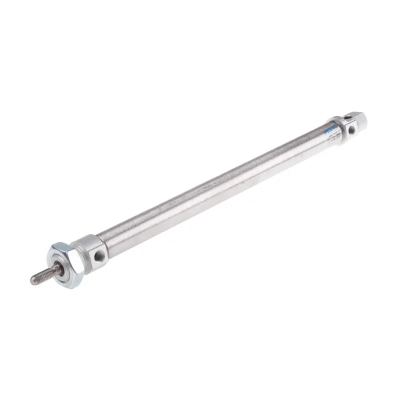 Festo 250 mm Double-Acting Pneumatic Cylinder Stainless Steel Piston Rod Elastic Cushioning DSNU-20-250-P-A