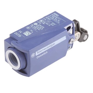 Telemecanique Sensors OsiSense XC Series Roller Plunger Limit Switch, 1 NO/1 NC, IP66 IP67, Plastic Housing XCKP2127P16