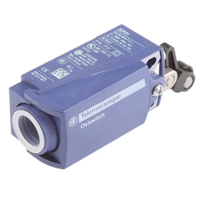 Telemecanique Sensors OsiSense XC Series Roller Plunger Limit Switch, 1 NO/1 NC, IP66 IP67, Plastic Housing XCKP2127P16
