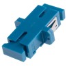 RS PRO SC to SC Multimode Simplex Fibre Optic Adapter Blue, 0.15dB Insertion Loss 121-3946