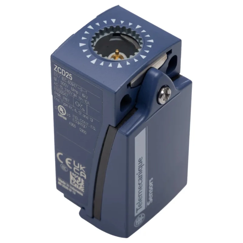 Telemecanique Sensors ZCD Series IP66 IP67 Zinc Alloy Housing Limit Switch 1 NO 1 NC 240V AC 1.5A ZCD25