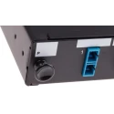 RS PRO 24 Port SC Duplex Fibre Optic Patch Panel With 12 Ports Populated, 1U Rack Height, Steel, Single Mode 121-3966