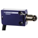 Telemecanique Sensors XCMD Series Roller Plunger Limit Switch, 1 NO/1 NC, IP68/IP66/IP67, Zamak Housing, 240V AC XCMD2102L1