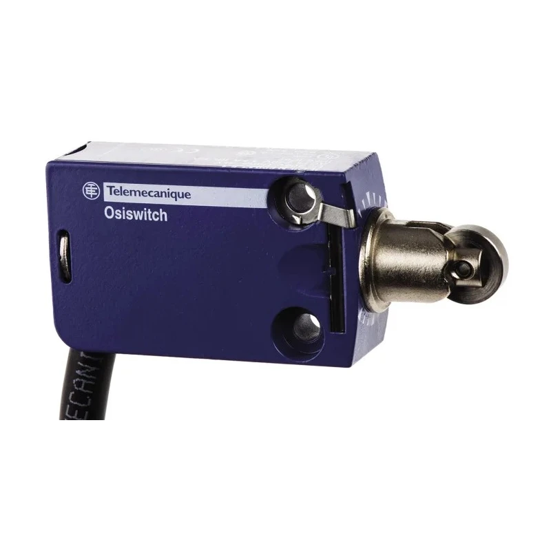 Telemecanique Sensors XCMD Series Roller Plunger Limit Switch, 1 NO/1 NC, IP68/IP66/IP67, Zamak Housing, 240V AC XCMD2102L1
