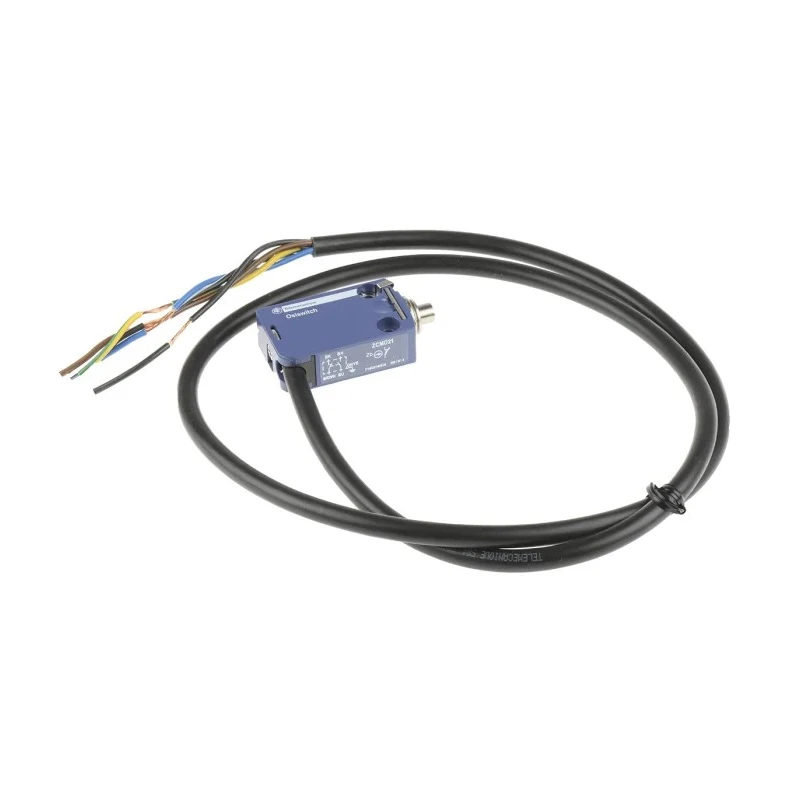 Telemecanique Sensors OsiSense XC Series Plunger Limit Switch, 1 NO/1 NC, IP68/IP67/IP66, Zinc Alloy Housing XCMD2110L1