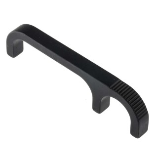 Southco Black Anodized Aluminium Drawer Handle 27 mm Height, 6.4 mm Width, 105 mm Length B4-50-403-15