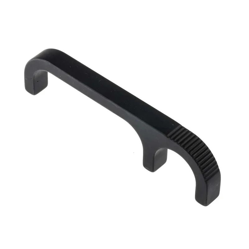 Southco Black Anodized Aluminium Drawer Handle 27 mm Height, 6.4 mm Width, 105 mm Length B4-50-403-15