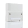 RS PRO 2 Port Multimode Fibre Optic Termination Box ABS Construction 86x86x25mm 121-3978