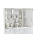 RS PRO 2 Port Multimode Fibre Optic Termination Box ABS Construction 86x86x25mm 121-3978