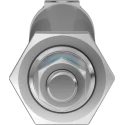 Festo Pneumatic Cylinder DSNU Series 25 mm Bore, 150 mm Stroke, Air Cushion, Direct Mount DSNU-25-150-PPS-A