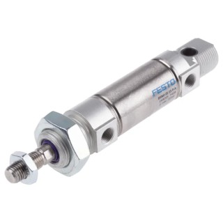 Festo Pneumatic Cylinder DSNU Series 15 mm Stroke Length Double Acting Direct Mount G1/8 Port DSNU-25-15-P-A