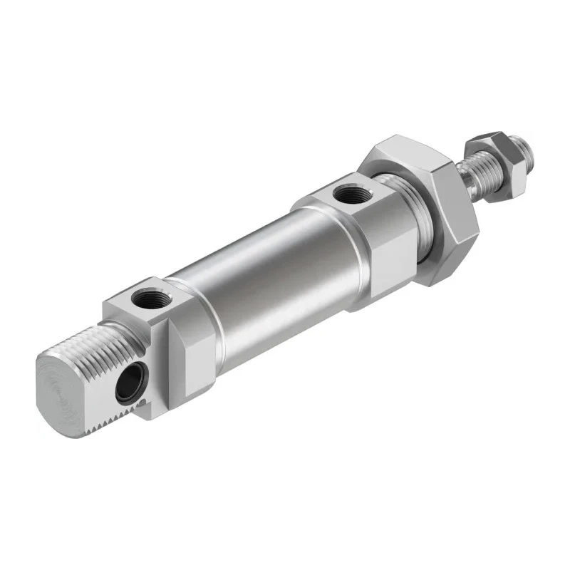 Festo Pneumatic Cylinder DSNU Series 15 mm Stroke Length Double Acting Direct Mount G1/8 Port DSNU-25-15-P-A