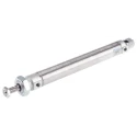 Festo 160 mm Pneumatic Cylinder Double Acting Roundline ISO 6432 with Self-Adjusting Air Cushion DSNU-25-160-PPS-A