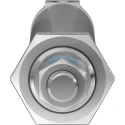 Festo 160 mm Pneumatic Cylinder Double Acting Roundline ISO 6432 with Self-Adjusting Air Cushion DSNU-25-160-PPS-A