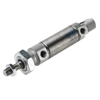 Festo Pneumatic Piston Rod Cylinder DSNU Series 25 mm Stroke Length 166.5 mm Length DSNU-25-25-P-A