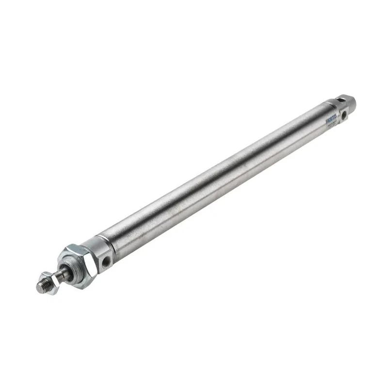Festo Pneumatic Double Acting Cylinder DSNU-25-300-P-A 300mm Stroke, 441.5mm Length, Elastomer Cushioning DSNU-25-300-P-A