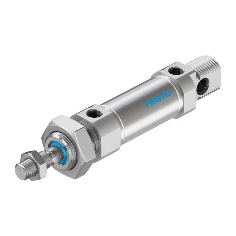 Festo Pneumatic Cylinder 15 mm Stroke Length Air Cushion Mounting, ISO 228-1, ATEX, CE, Germanischer Lloyd DSNU-25-15-PPV-A