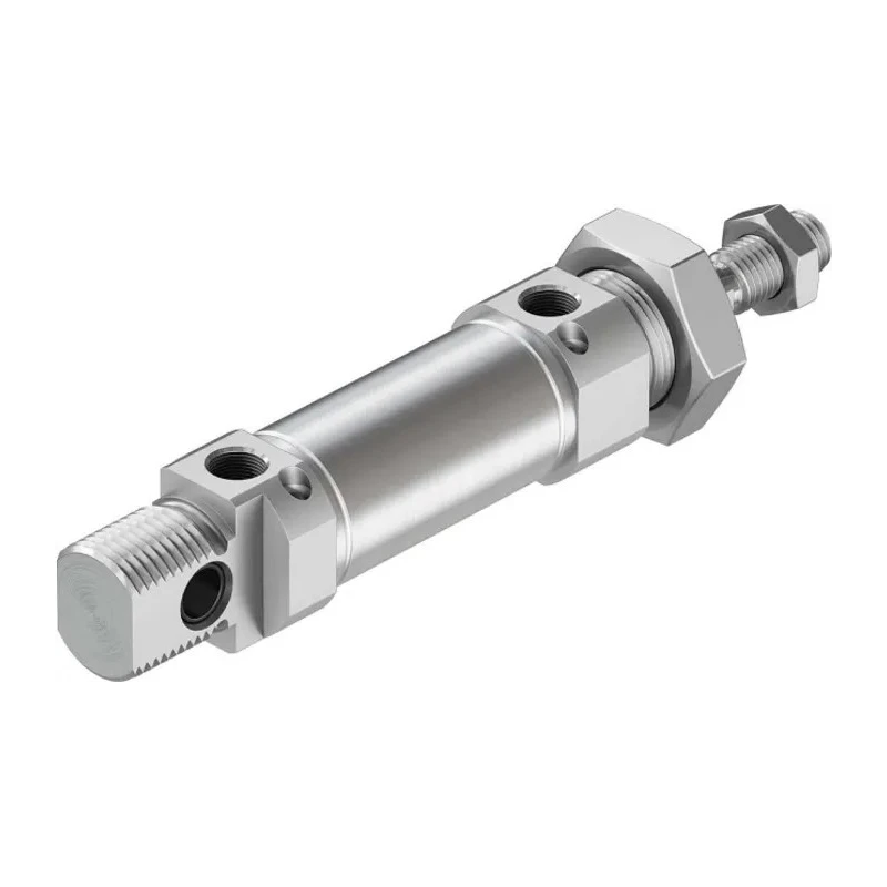 Festo Pneumatic Cylinder 15 mm Stroke Length Air Cushion Mounting, ISO 228-1, ATEX, CE, Germanischer Lloyd DSNU-25-15-PPV-A