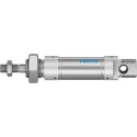 Festo Pneumatic Cylinder 15 mm Stroke Length Air Cushion Mounting, ISO 228-1, ATEX, CE, Germanischer Lloyd DSNU-25-15-PPV-A