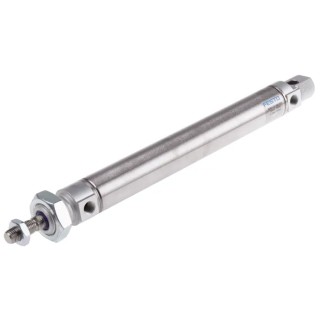 Festo Pneumatic Cylinder DSNU-25-160-P-A 160mm Stroke Length Elastomer Cushioning DSNU Series