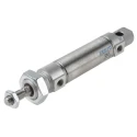 Festo Pneumatic Cylinder DSNU Series Double Acting 40 mm Stroke, 25 mm Bore, Air Cushion, Threaded Piston DSNU-25-40-PPS-A