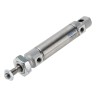 Festo Pneumatic Piston Rod Cylinder 50 mm Stroke Length, Direct Mount, Adjustable Pneumatic Cushioning DSNU-25-50-P-A