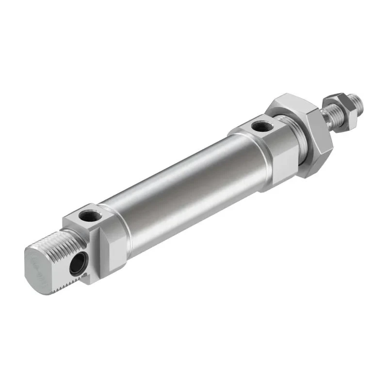 Festo Pneumatic Piston Rod Cylinder 50 mm Stroke Length, Direct Mount, Adjustable Pneumatic Cushioning DSNU-25-50-P-A