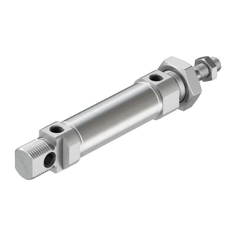 Festo Pneumatic Cylinder 40 mm Stroke Double Acting Elastomer Cushioning DSNU-25-40-P-A