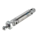 Festo Pneumatic Piston Rod Cylinder DSNU Series 40 mm Stroke Length, 181.5mm Length, Air Cushion Mounting DSNU-25-40-PPV-A