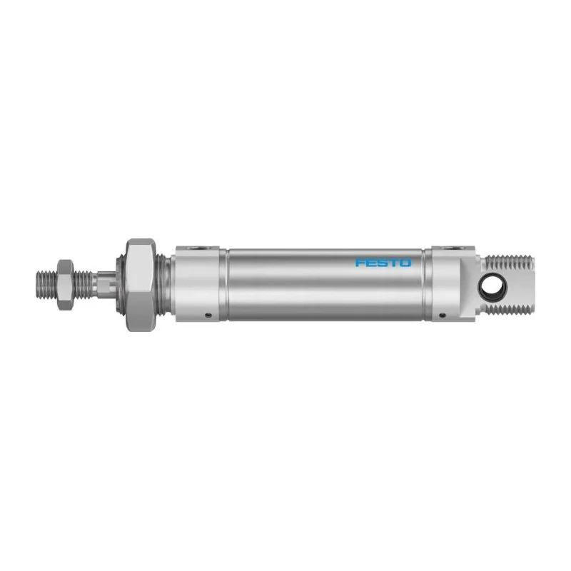 Festo Pneumatic Piston Rod Cylinder DSNU Series 40 mm Stroke Length, 181.5mm Length, Air Cushion Mounting DSNU-25-40-PPV-A