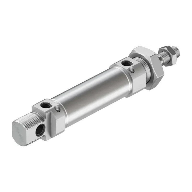 Festo Pneumatic Piston Rod Cylinder DSNU Series 40 mm Stroke Length, 181.5mm Length, Air Cushion Mounting DSNU-25-40-PPV-A