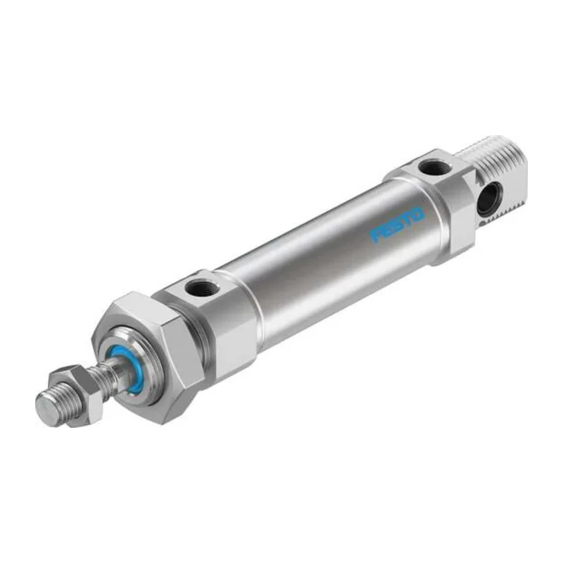 Festo Pneumatic Piston Rod Cylinder DSNU Series 40 mm Stroke Length, 181.5mm Length, Air Cushion Mounting DSNU-25-40-PPV-A