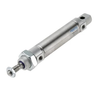 Festo Pneumatic Cylinder DSNU Series 25mm Bore 60mm Stroke Double Acting Elastomer Cushioning DSNU-25-60-P-A