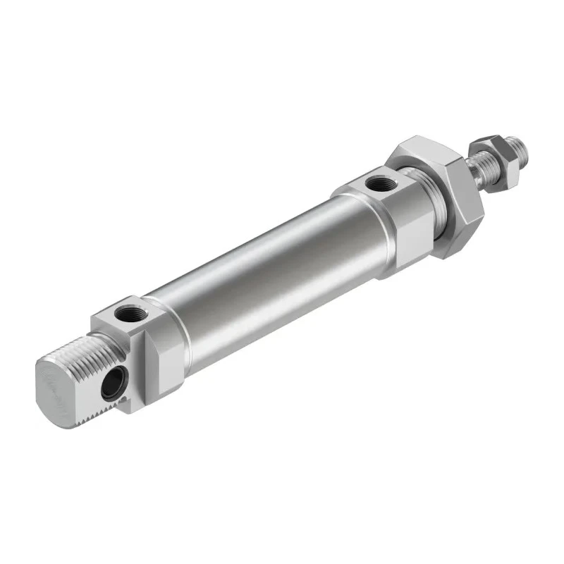 Festo Pneumatic Cylinder DSNU-25-50-PPS-A Double Acting Air Cushion 50 mm Stroke 191.5 mm Length Germany