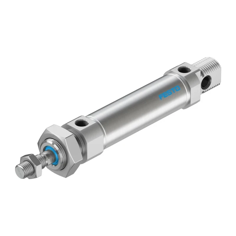 Festo Pneumatic Cylinder DSNU-25-50-PPS-A Double Acting Air Cushion 50 mm Stroke 191.5 mm Length Germany