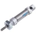 Festo Pneumatic Piston Rod Cylinder Swivel Foot Front Rear Flange Direct Mount 16 mm Bore 10 mm Stroke DSNU-16-10-PPS-A
