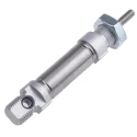 Festo Pneumatic Piston Rod Cylinder Swivel Foot Front Rear Flange Direct Mount 16 mm Bore 10 mm Stroke DSNU-16-10-PPS-A